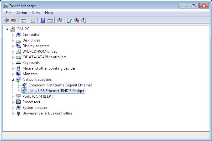 Figure 23. Device Manager Window Verify Device Installation 12.