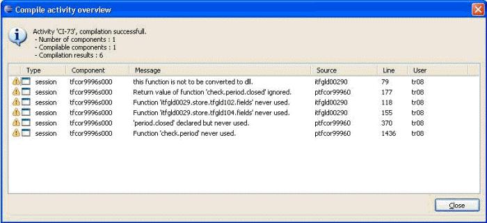 Infor LN Project Server Finish and Open Saves the new activity and closes the dialog box.