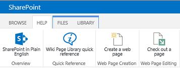 Wiki Page Library Overview SharePoint in Plain English Video Wiki Page Library quick reference Screenshot Card Web Page