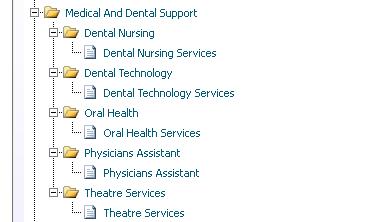 Role: See below for Dental Role options: Dentists Dental