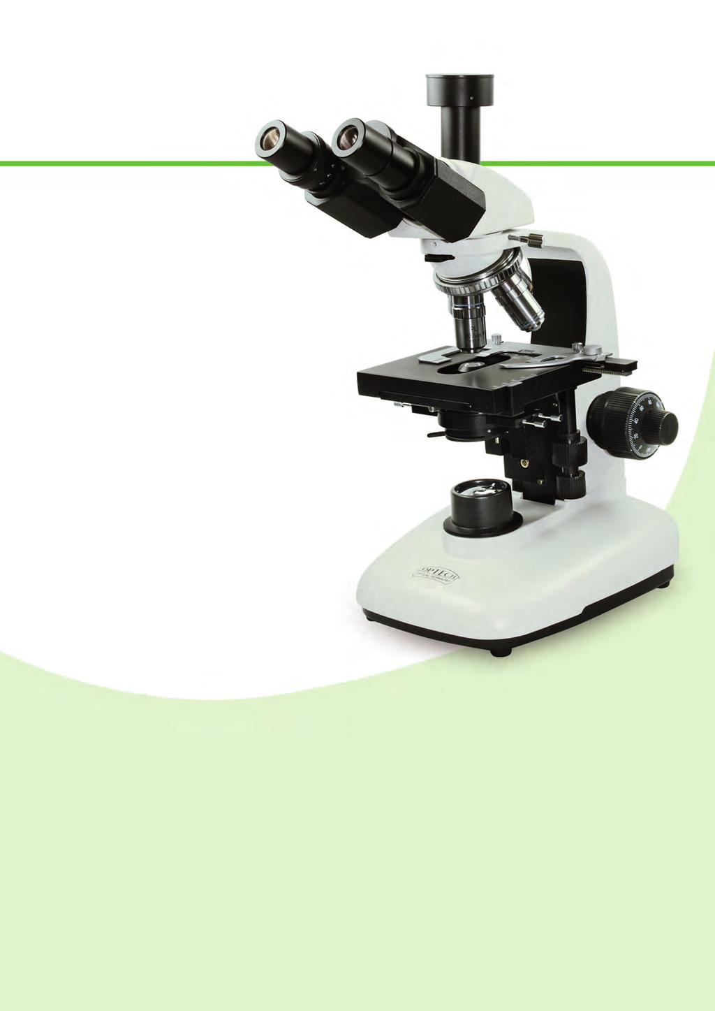 Optech microscopes Biostar B4 SP Biological microscope for lab analysis and didactic, high mechanical strength. Binocular or Trinocular head. Wide Field eyepieces WF 10x (18).
