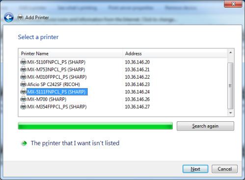 Open the [Devices and Printers] in the Control Panel and click on the [Add a printer]. 2.