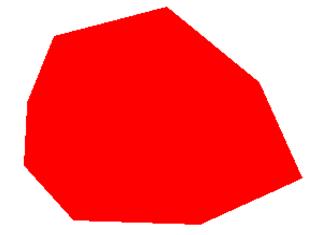 Polygon types Simple polygons are either convex or concave: