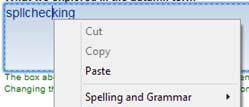 Spell checking your comments All modern browsers have built-in spell checking functions which are quick and easy to use. Each browser is used slightly differently.