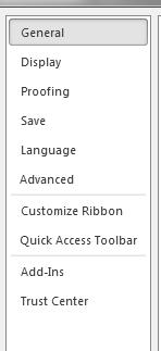 Click on the Customize Quick Access Toolbar option and then select each of the provided command buttons such as: New Open