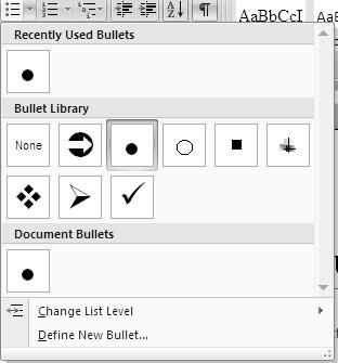 Word recognizes that you are trying to start a bulleted or numbered list. If you don't want your text turned into a list, you can click the Add bullets or numbering to a list 1.
