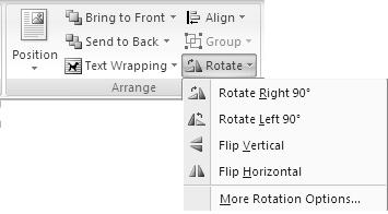 Select the clip and from Format Contextual Tab locate the Adjust group and choose any of the following options: Brightness Contrast Recolor Compress Pictures Change Picture Rotating and Flipping