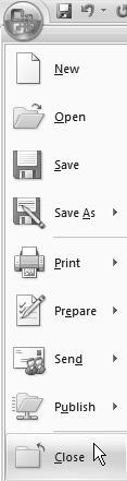Click on the Print Preview command to open Print Preview. 11.
