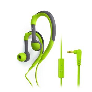 MQET45 New Sports Earhook Earphones with Mic SWEAT RESISTANT Designed