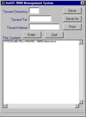 4.1.2 Modifying an Existing Tenant Database Step 1 Click File menu and then click Open Send File as shown on figure 4.5. Figure 4.
