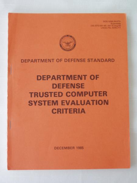 Trusted Computer System Evalua3on Criteria (TCSEC) is a US Department of Defense (DoD) standard that sets basic requirements for assessing the effec:veness of computer security controls built into a