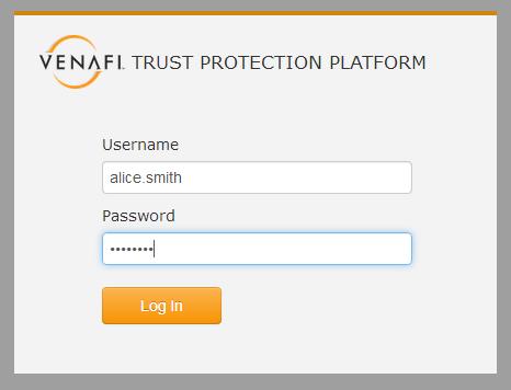 Web Administration Console Central administration console for Venafi Trust Protection Platform Advanced Features in