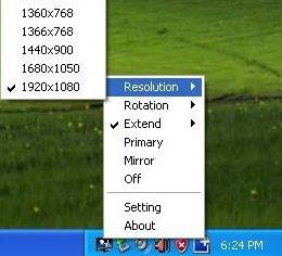 1. Resolution The number of pixels displayed on screen horizontally and vertically. USB3.