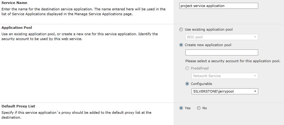 Prject Service Applicatin (SharePint 2010) T ut f place restre the Prject Service Applicatin, make sure that the Prject Server is