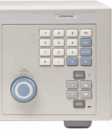 controller/calibrator Navigate the user interface using the rotate-and-click knob or color coded cursor