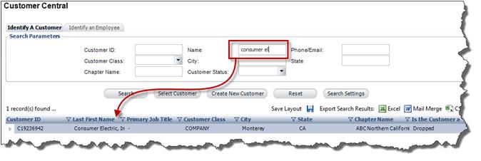 WORKING WITH CUSTOMERS The Customer Central screen is centered on inter-connected functions used to manage information concerning individuals, companies, and