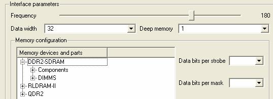 freq. Memory architecture and