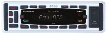 MR1420W, MR1420S, MR1400W AND MR1400S FEATURE: Single-DIN mounting Full detachable front panel 5 Volt preamp output Active black mask display PLL synthesized tuner with 24 station presets Switchable