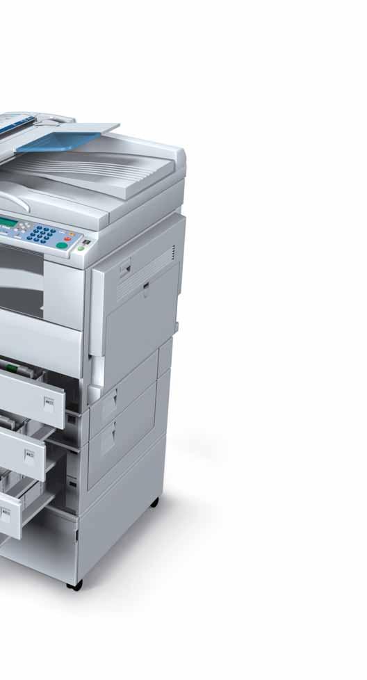 Full Featured Printing & Networking with Advanced Scanning Capabilities (optional) Full Featured Printing & Networking Easy networkability and an improved print workflow are a certainty with the MP