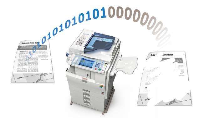 Simple solutions for complex tasks Small in size, the Aficio MP C2050 fulfils a remarkable number of tasks. They copy, print, fax and scan while presenting an outstanding ease of use.