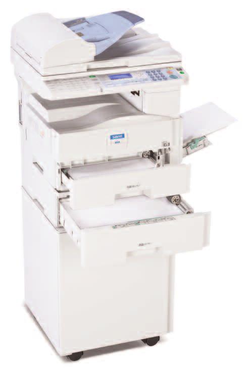 Scan-to-Media (Optional) Take scanned documents with you in seconds on a USB drive or SD card. Legal-Size Platen Accommodate documents up to 8.