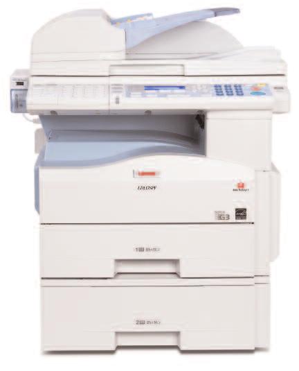 LD117/LD117F/LD117SPF Everything you need to streamline workflow Standard 50-Sheet Automatic Reversing Document Feeder Conveniently handle one- and
