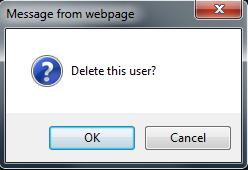 Figure 7.6 Delete User Setting Operator Device 1) Select an operator from the list and click the button to enter the User-Device interface. Figure 7.