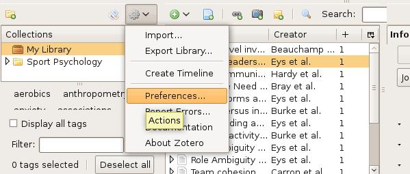 Make off campus work easy Use Laurentian's proxy to access licensed content in Zotero