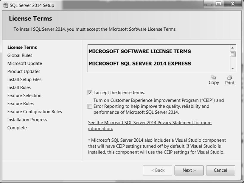 Server Installation Select option 2 to download Sage Pastel POS with SQL including the SQL Server 2014 Management Studio.