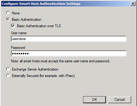 Advanced Security for Protect Server Email Security Microsoft Exchange Configuration To configure the email server to provide authentication to the SMTP server make the following changes.
