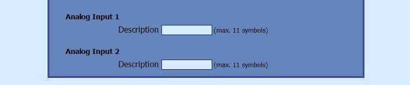 Maximum 11 characters may be used. 8.5 Network Setup page The Network parameters are set on this page.
