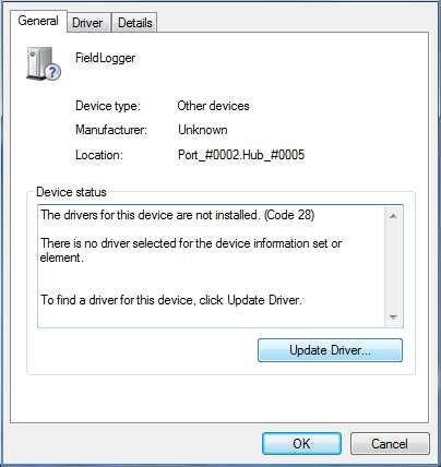 INSTALLING THE USB DRIVER When installing the configuration software, the USB driver is automatically installed.