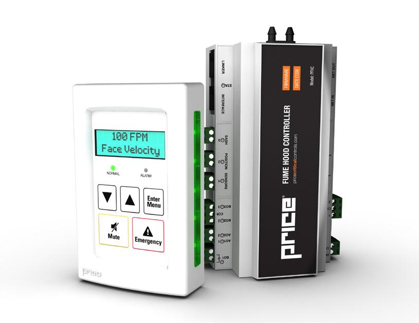 CRITICAL CONTROLS - PRODUCT OVERVIEW FUME HOOD CONTROLLER (FHC) The FHC is designed to control face velocity on variable volume fume hoods with audible and visual indicating alarms.