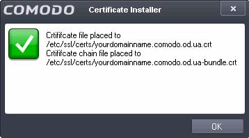Install and bind a certificate - Apache If your certificate has a status of 'Issued' then the next action you should choose is 'Auto-Install Certificate'.