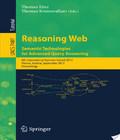 Reasoning Web Semantic Technologies For Advanced Query Answering reasoning web semantic technologies for