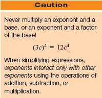 Objective 5: Find Powers of Products and Quotients To develop more rules for exponents, we consider: the expression (2x) 3, which is a power of the product of 2 and x and the expression (2/x) 3,