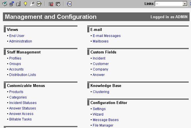 Customizable Menus Manual Reference: 5.5 Administration Manual, chapter 5, Customizable Menus.