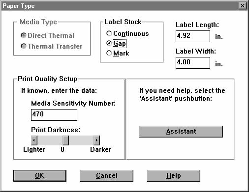 EasyCoder and 4440 Printer Self-Strip/Batch Takeup User s Manual 4.