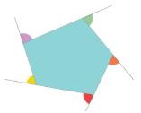 angle 22 Sum of interior angles (Number of sides 2) x 180 11 Enlargement Changes the size of the shape by a scale factor f
