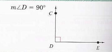 Obtuse angle an angle that measures more than 90º and less than 180º Straight angle an angle that measures 180º Right angle an angle that measures 90º Complementary angles