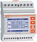 VAC +15-20% Input current: 40/63A (direct connection) Active energy: Class 1 (IEC/EN 62053-21) Reactive energy: Class 2 (IEC/EN 62053-23) Compliant with standards: IEC/EN 61010-1, 61000-6-2,