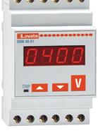 Digital meters (measuring and monitoring instruments) DMK modular digital monitoring devices Modular DIN rail mounting (3 modules 54 mm wide) Auxiliary supply: 220-240 VAC Memorises minimum and