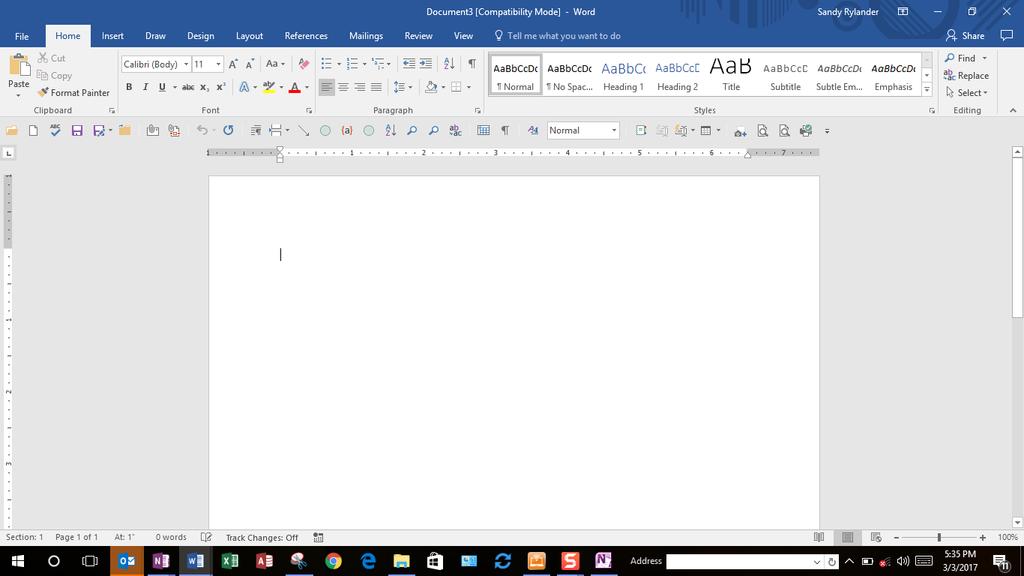 Word 2016 1 Screen Display Tips Scroll through tabs on the Ribbon Pointing to a tab on the ribbon and move the wheel.