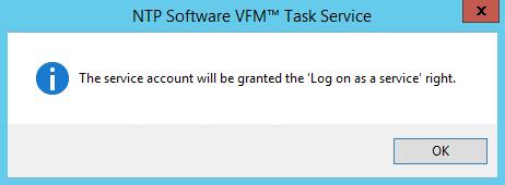6. [Some of the following tasks may be completed automatically] The service account must be added as a login account to SQL Server under Security Logins.