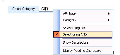 In Table 4-6, you can see which items would be selected when filtering on the Marketing Division in Category Code Group 1 and the North American Region in Category Code Group 2: Division Region AND