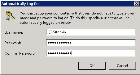 System and Users Setup Information Workgroup Setup 6. Enter the Password and Confirm Password. 7. Click OK. 8. Click OK in Users Accounts dialog box. 9. Restart the system. 10.