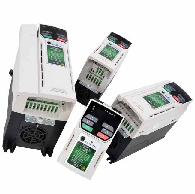 Fast parameter transfer without mains power For fast, serial machine production the AI-Back-up Adaptor option plugs into the top of the drive to allow configuration settings to be copied without the