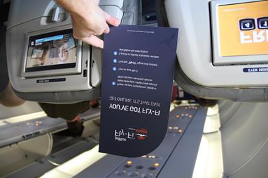 an ipad for Each aircraft seat