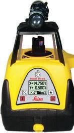 identification to support theft protection Long-range two-way remote control to reduce communication errors Power-saving mode enables longer operation times 225m Leica Rugby Series Specifications