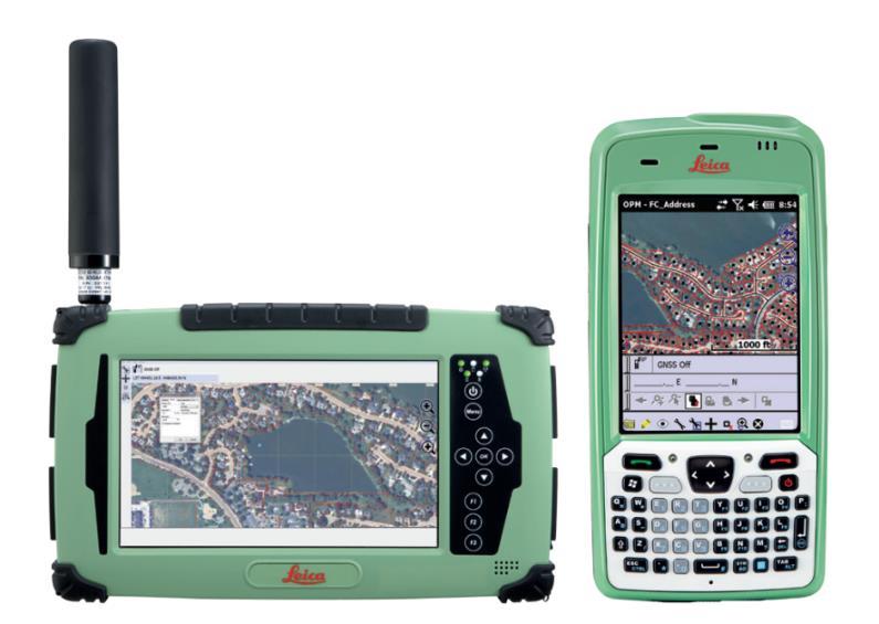 Leica Zeno GIS series Leica Optim Mobile Intuitive and easy-to-use mobile software Workflow driven, intelligent forms, configurable without programming efforts Seamless, efficient and fast transfer